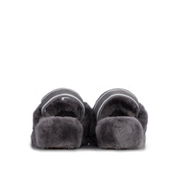 CHAUSSONS EN PEAU DE MOUTON AVA GRIS POUR FEMMES