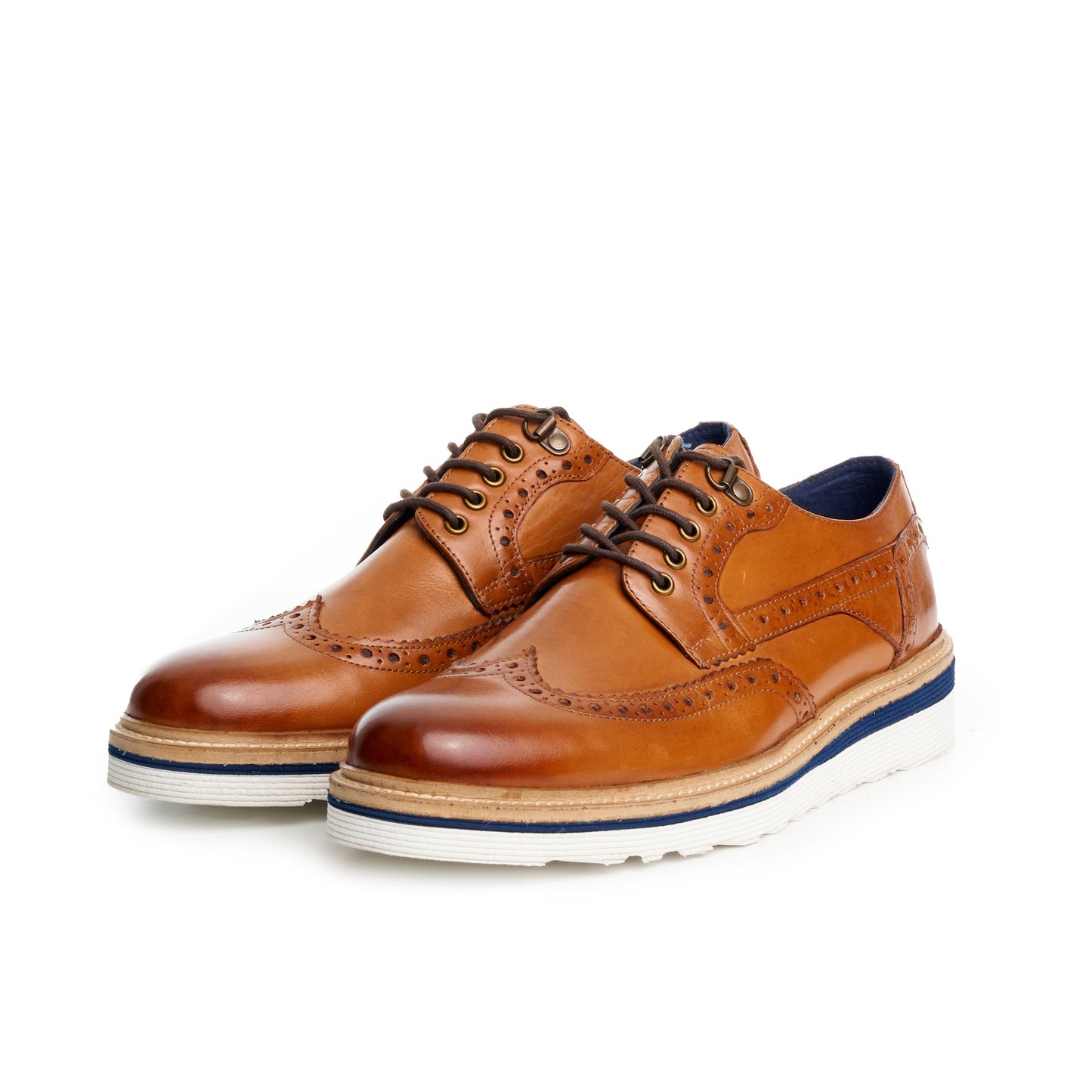 RIPLEY 3.0 TAN WEDGE BROGUE