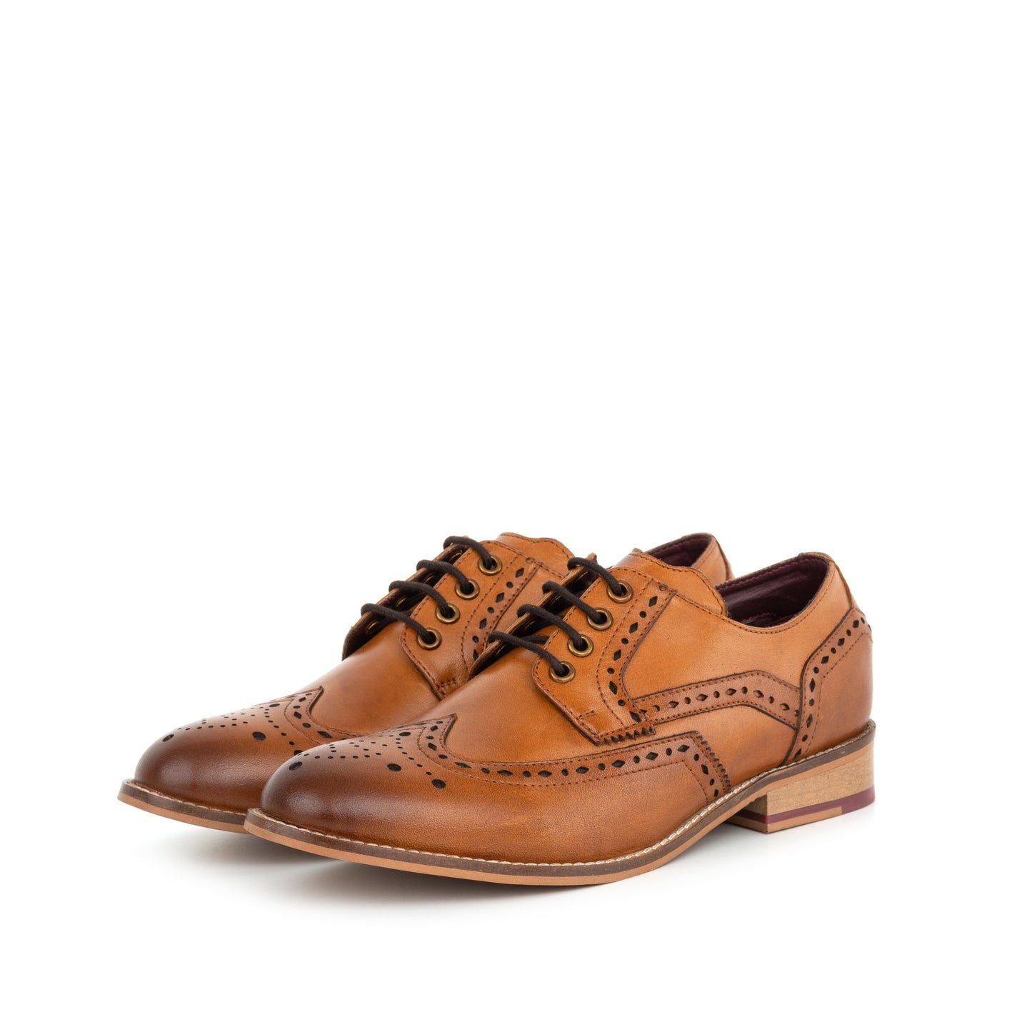 BROGUE HANA 2.0 TAN POUR FEMME