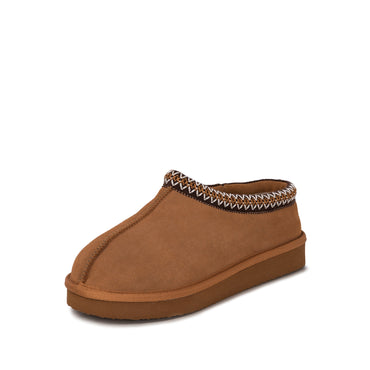 ETHAN TAN SHEEPSKIN SCOOP MULE