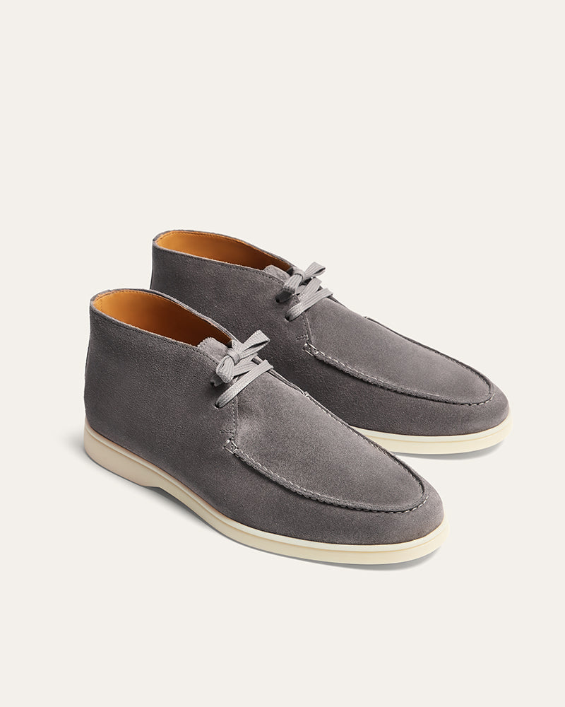 MATTEO GREY SUEDE DESERT BOOT