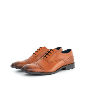 LEWISHAM DARK TAN OXFORD