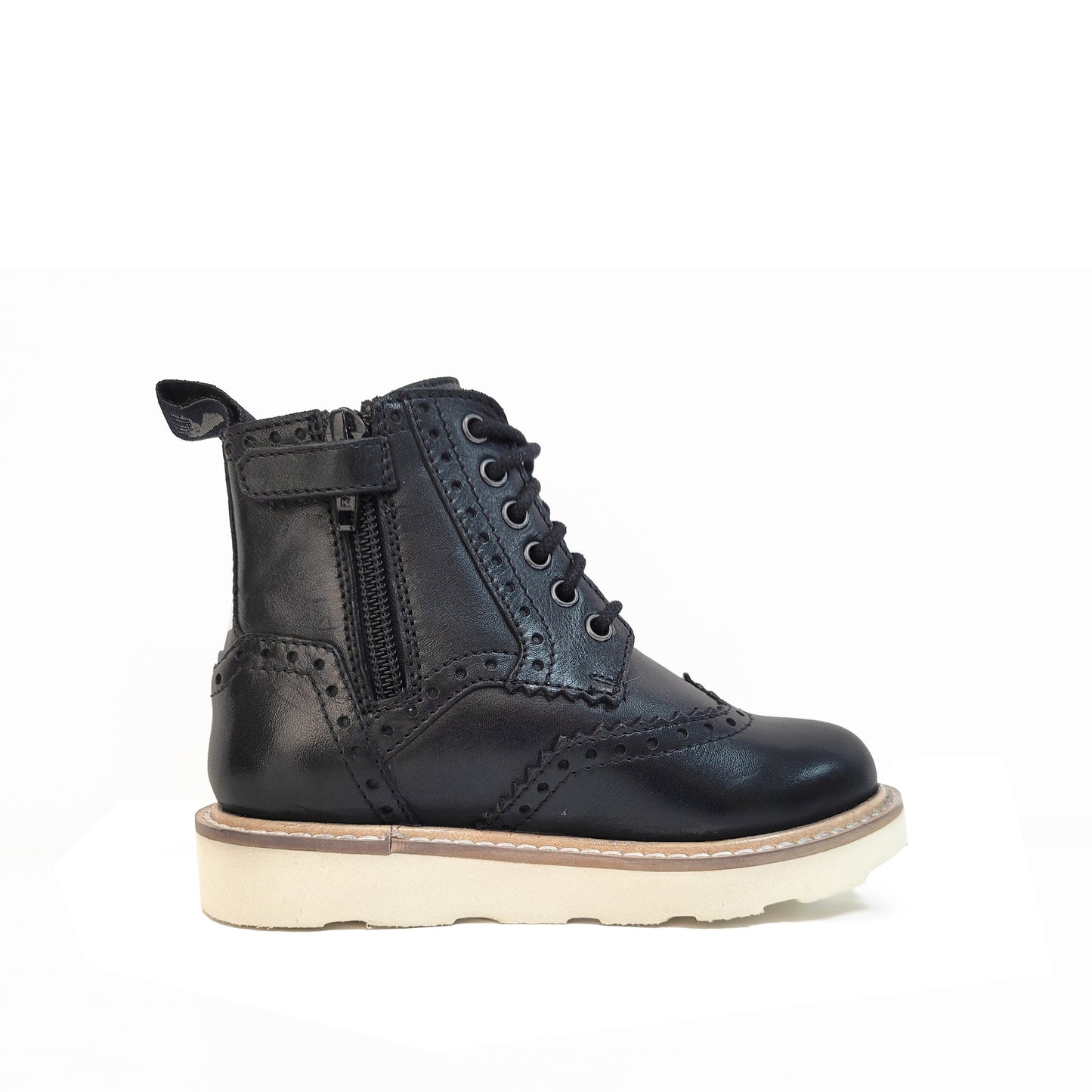 BOOTS BROOKE CHILDRENS NOIR BROGUE