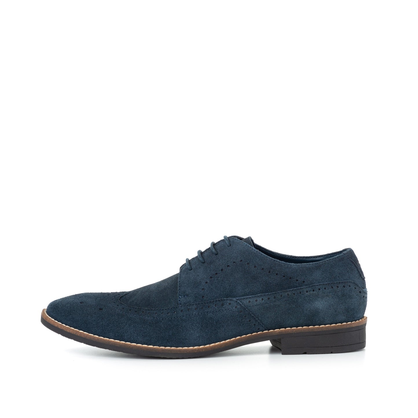 HOUNSLOW LE NAVY DERBY BROGUE AUS WILDLEDER