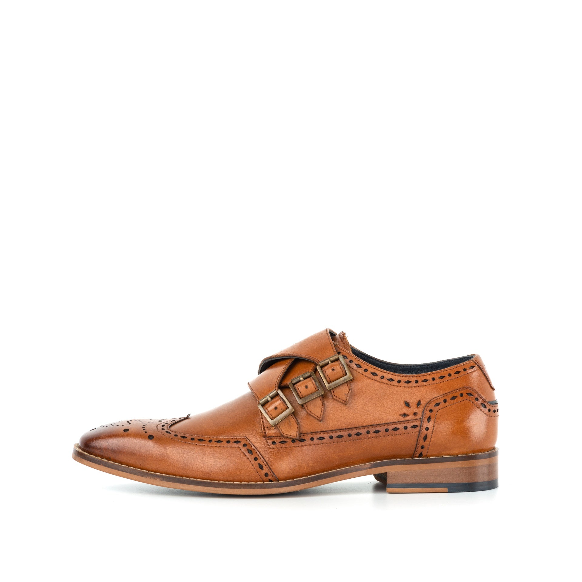 MAGNUS 2.0 TAN MONK STRAP