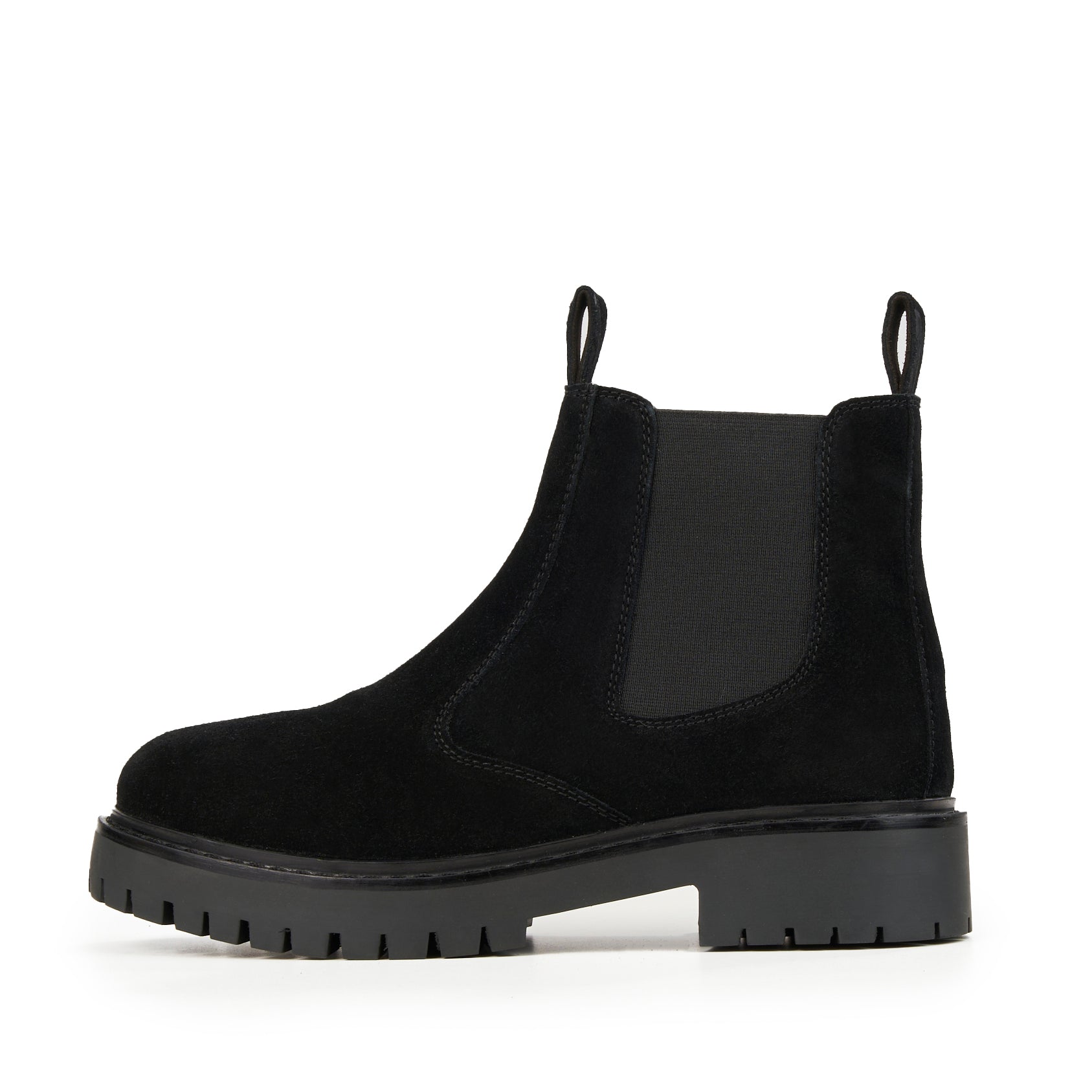 PAIGE BLACK SUEDE CHELSEA BOOT