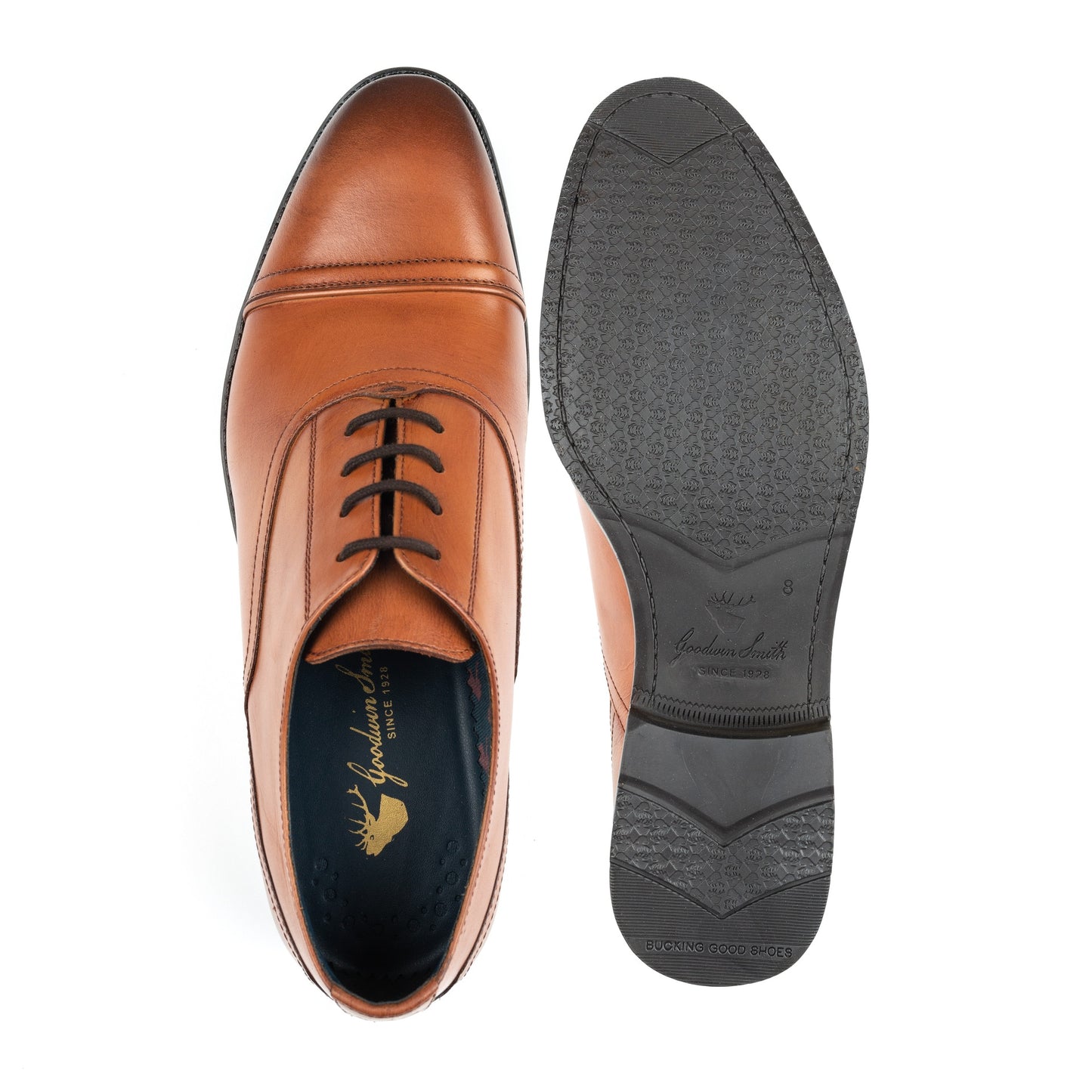 LEWISHAM DARK TAN OXFORD