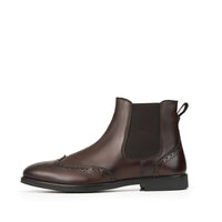 ALEXANDER BROWN LEATHER CHELSEA BOOT