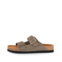 HIBISCUS KHAKI NUBUCK SANDAL