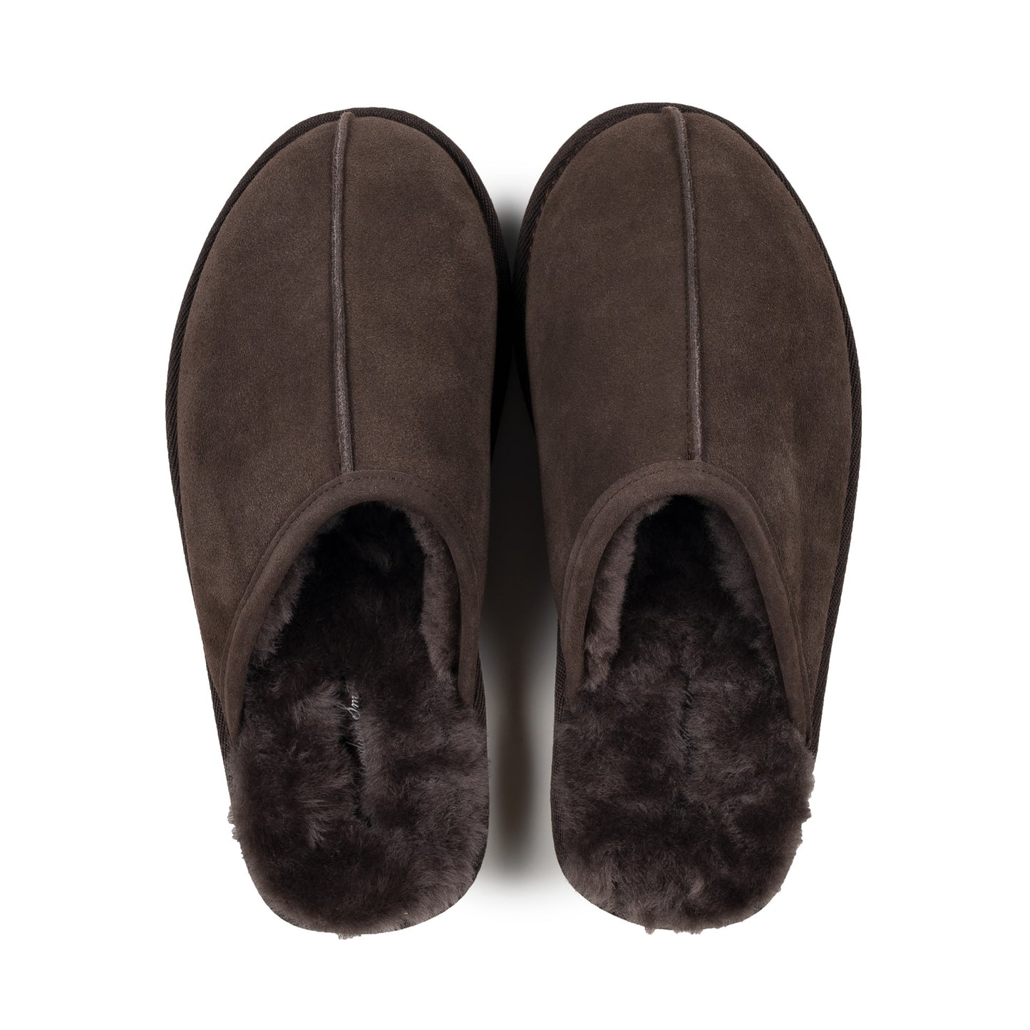 MENS MAX CHOCOLATE SCHAFFELL SLIPPER MULE