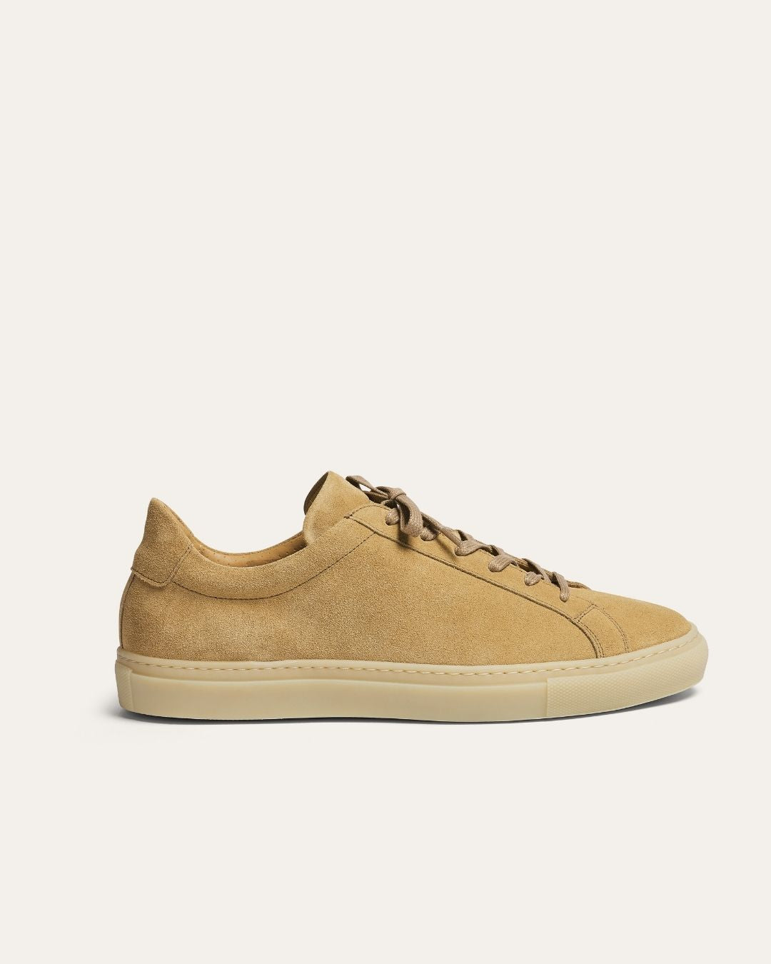 HUGO BEIGE SUEDE TRAINER