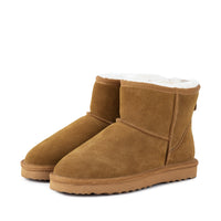 LEXI TAN LOW SHEEPSKIN BOOT