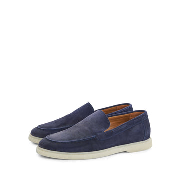 ROSSO NAVY SUEDE LOAFER