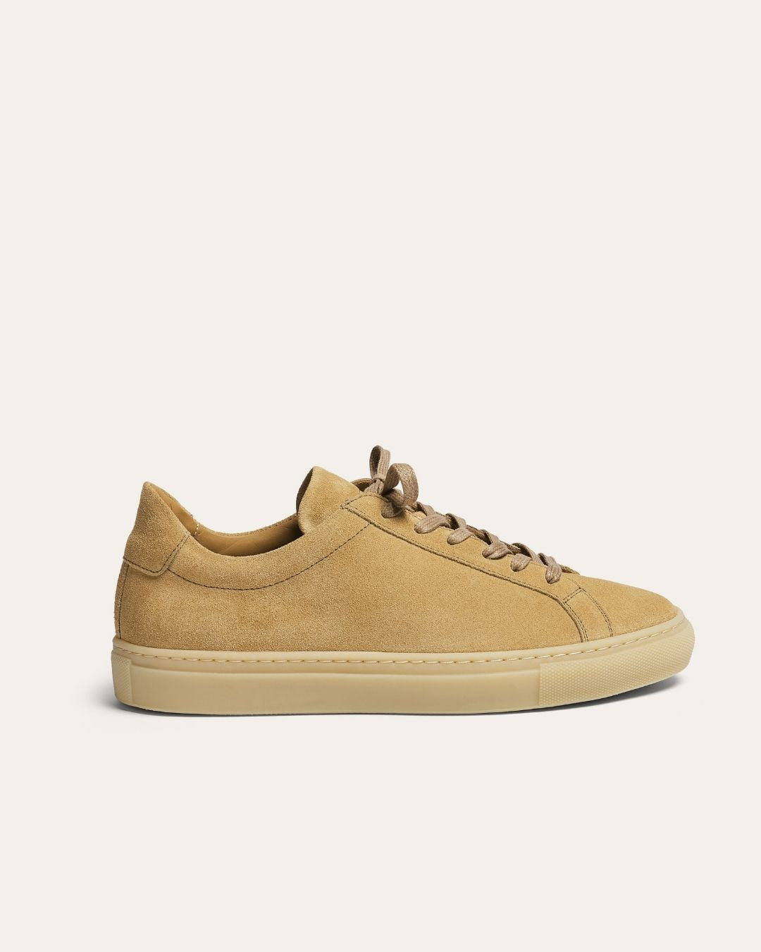 RHODES BEIGE SUEDE TRAINER