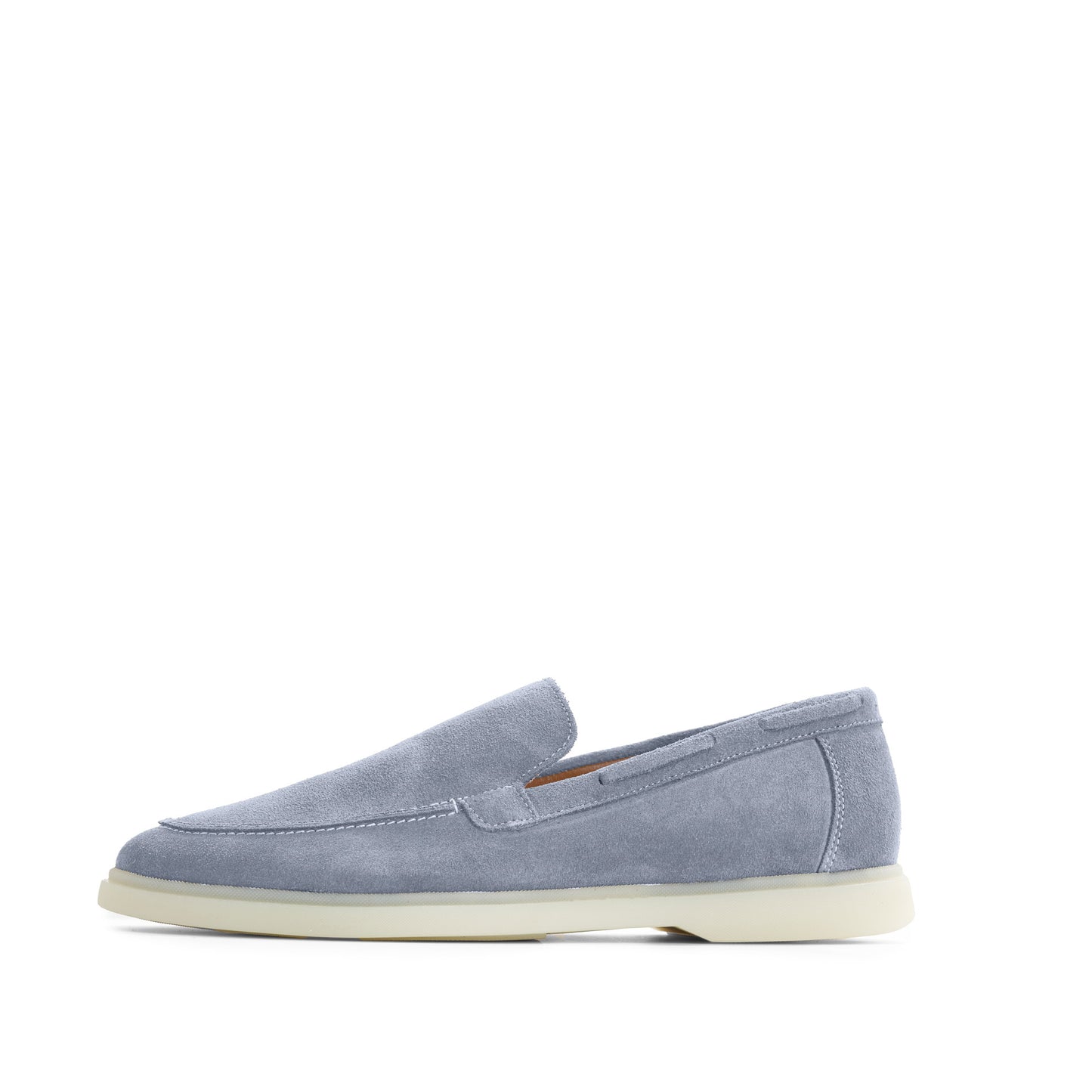 MENS ROSSO LIGHT BLUE SUEDE LOAFER