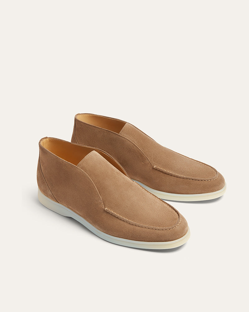 MORGAN MENS TAN SUEDE BOOT