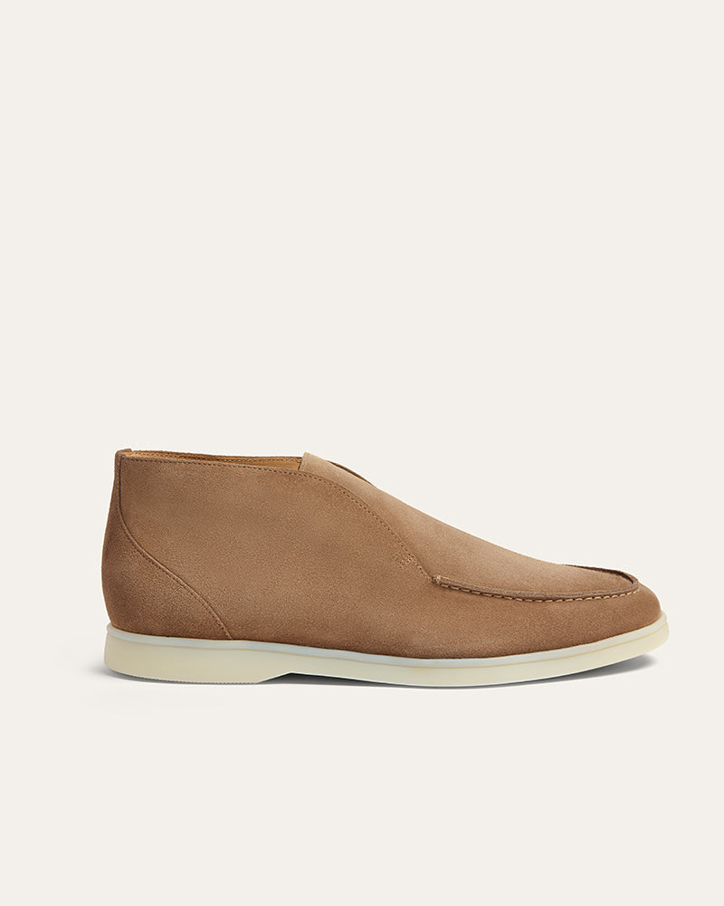 MORGAN MENS TAN SUEDE BOOT