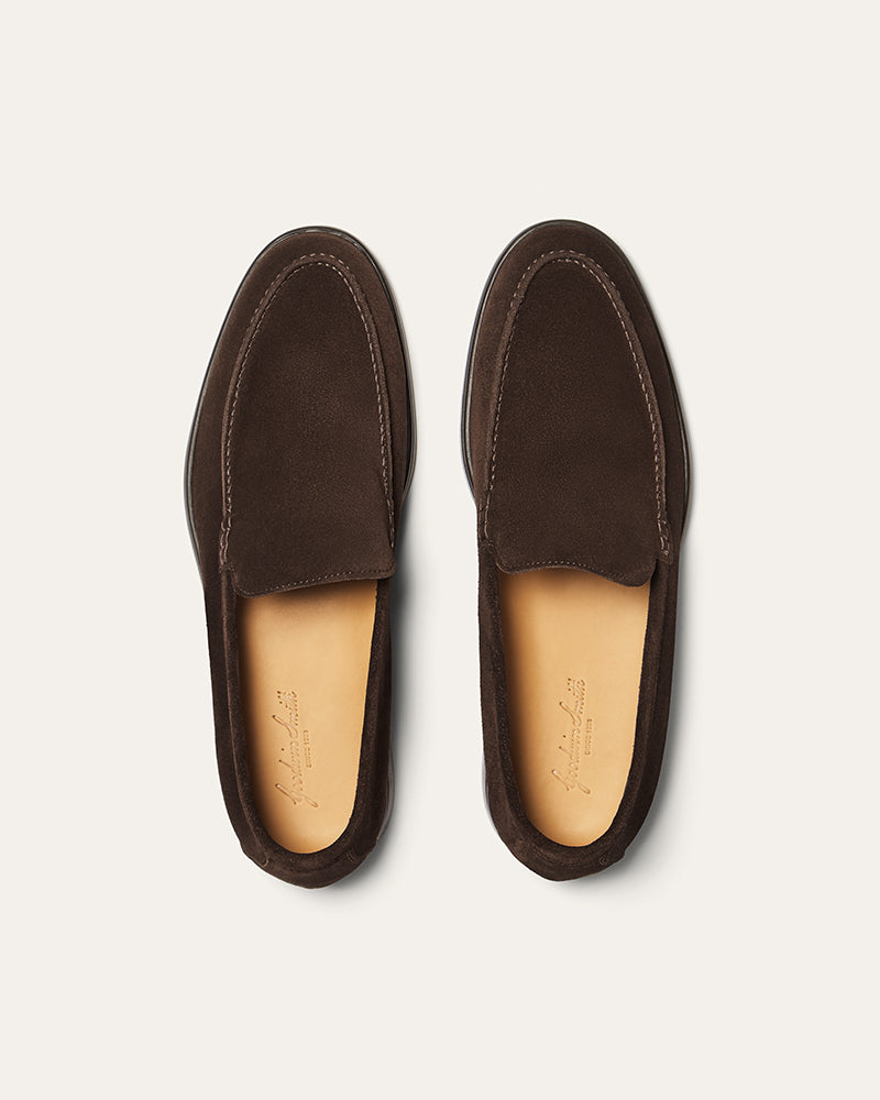 XANDER BROWN/BROWN SUEDE LOAFER