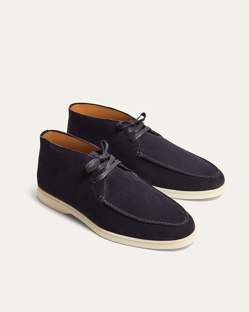MATTEO NAVY SUEDE DESERT BOOT