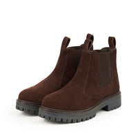 PAIGE BROWN SUEDE CHELSEA BOOT