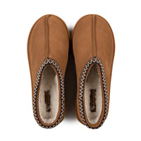 ETHAN TAN SHEEPSKIN SCOOP MULE