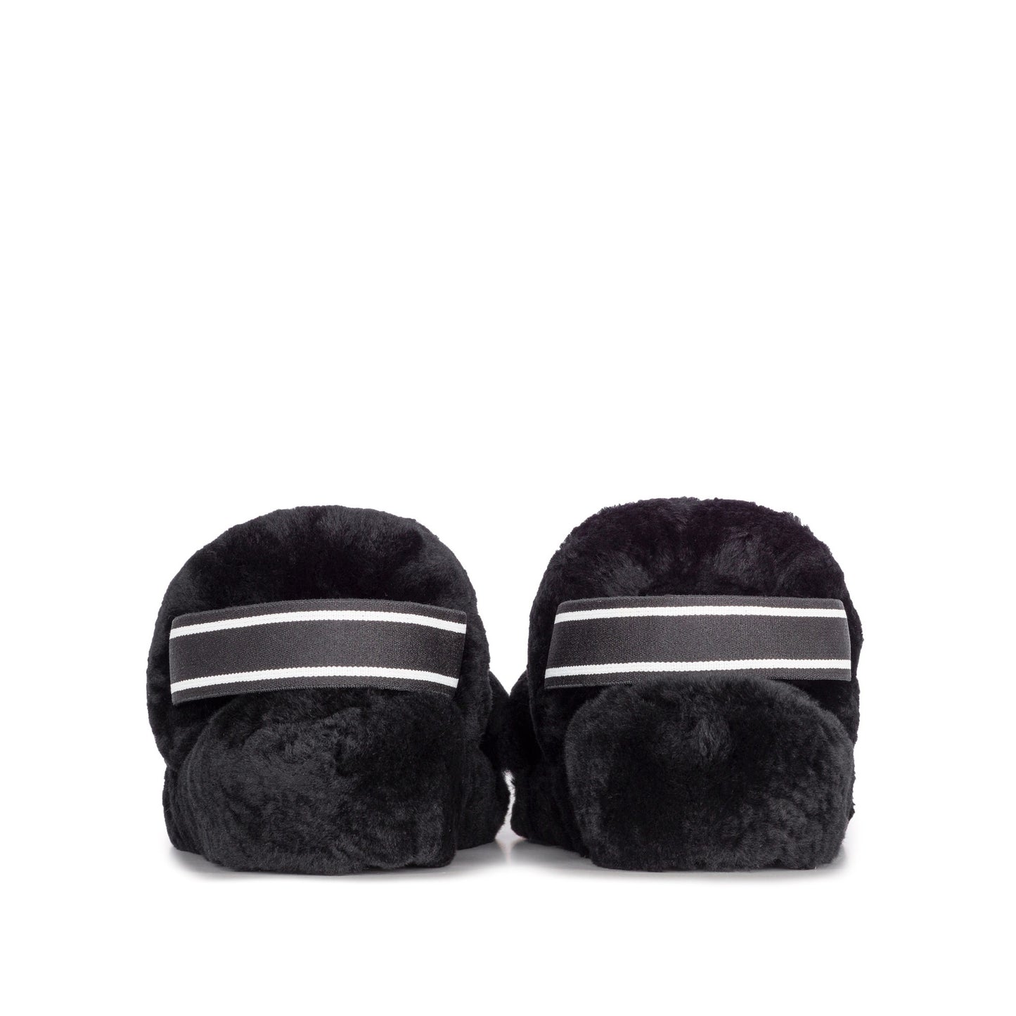 FREYA BLACK SHEEPSKIN SLIPPER