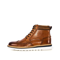 LINTON 2.0 TAN BROGUE BOOT