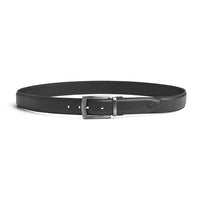 LEO BLACK LEATHER BELT