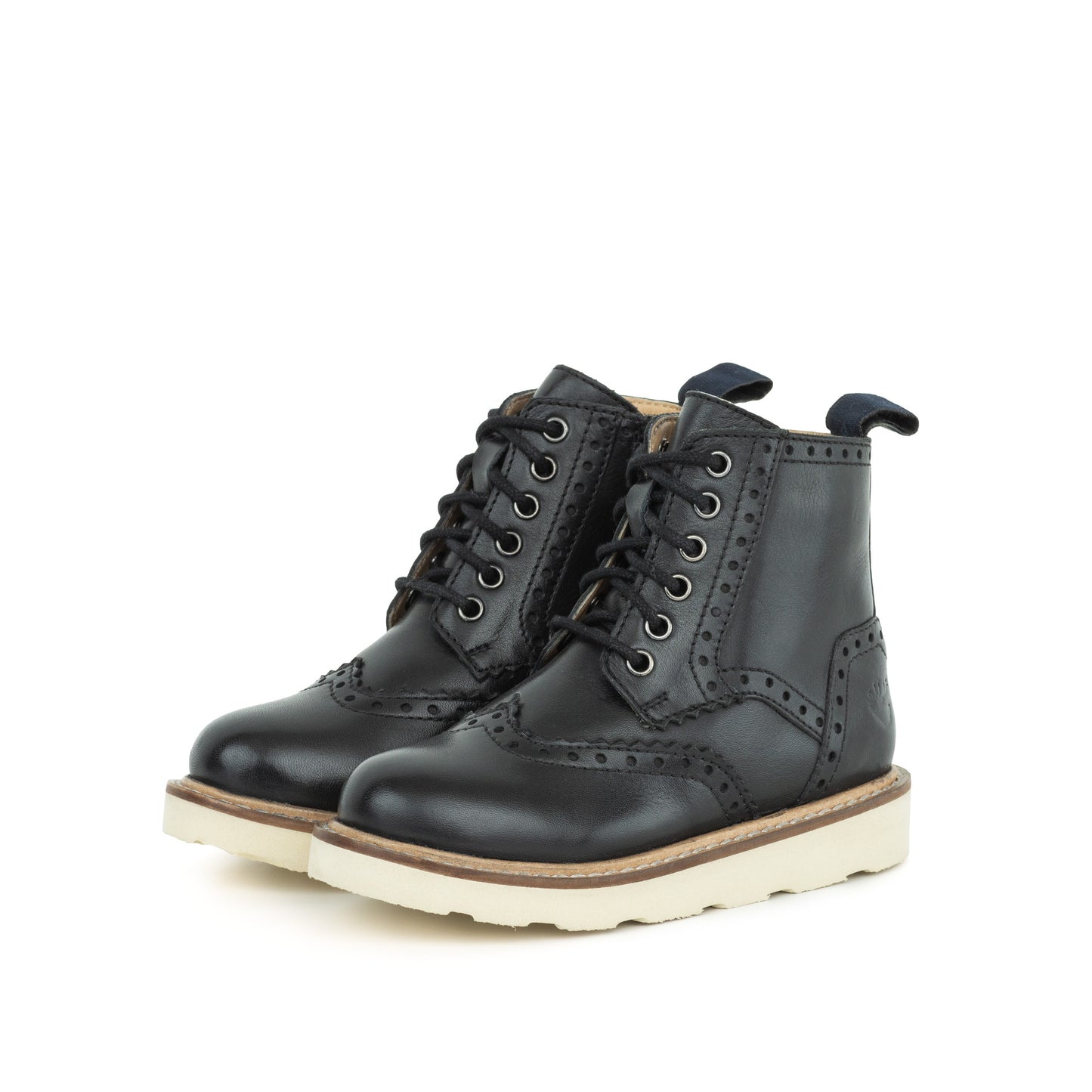 BOOTS BROOKE CHILDRENS NOIR BROGUE