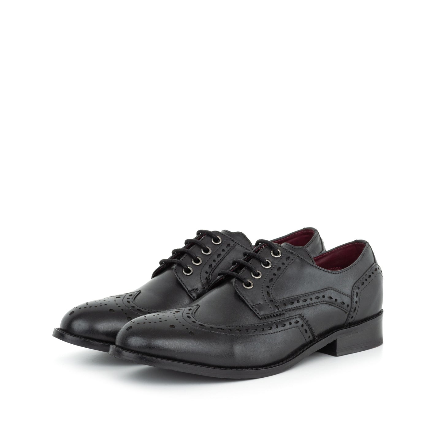 DAMEN HANA 2.0 SCHWARZ BROGUE