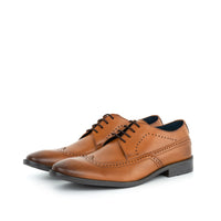 GREENWICH TAN DERBY BROGUE