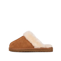 SUZIE TAN SHEEPSKIN MULE