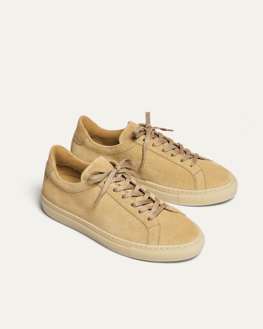 RHODES BEIGE SUEDE TRAINER