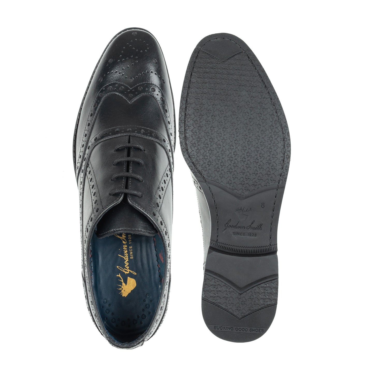 HACKNEY BLACK OXFORD BROGUE