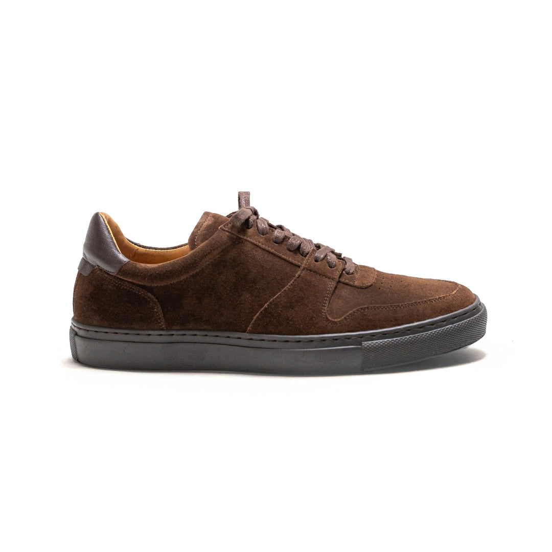 JUDE BROWN SUEDE TRAINER