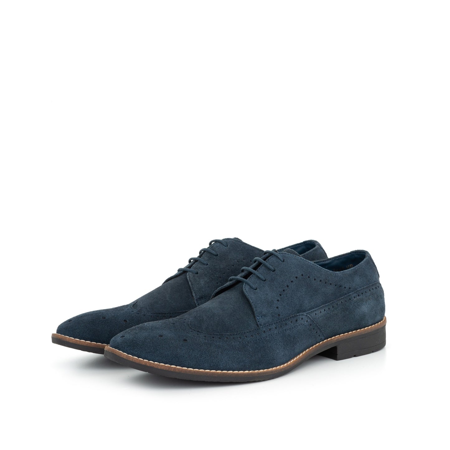 HOUNSLOW LE NAVY DERBY BROGUE AUS WILDLEDER