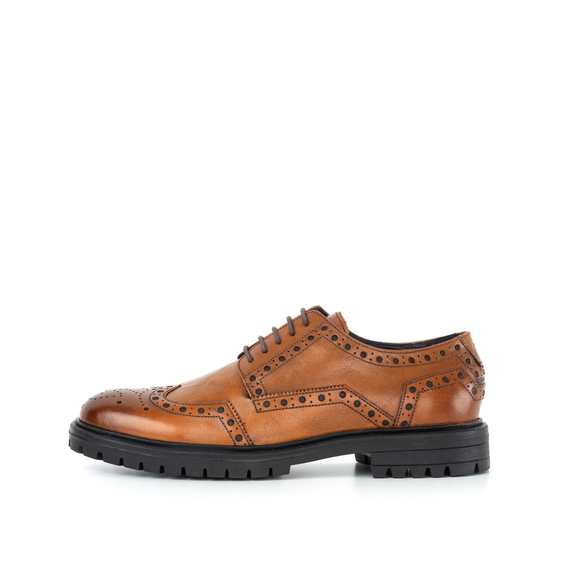 RUSSELL TAN DERBY BROGUE