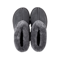 ANABELLA GREY SHEEPSKIN SLIPPER BOOTIE