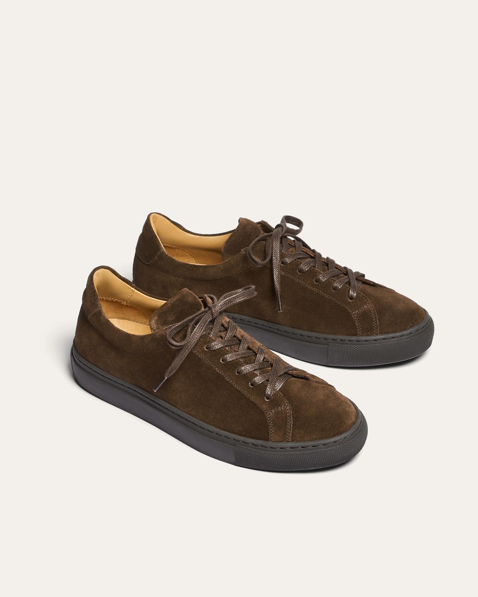 RHODES BROWN SUEDE TRAINER