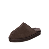 MAX CHOCOLATE SHEEPSKIN MULE