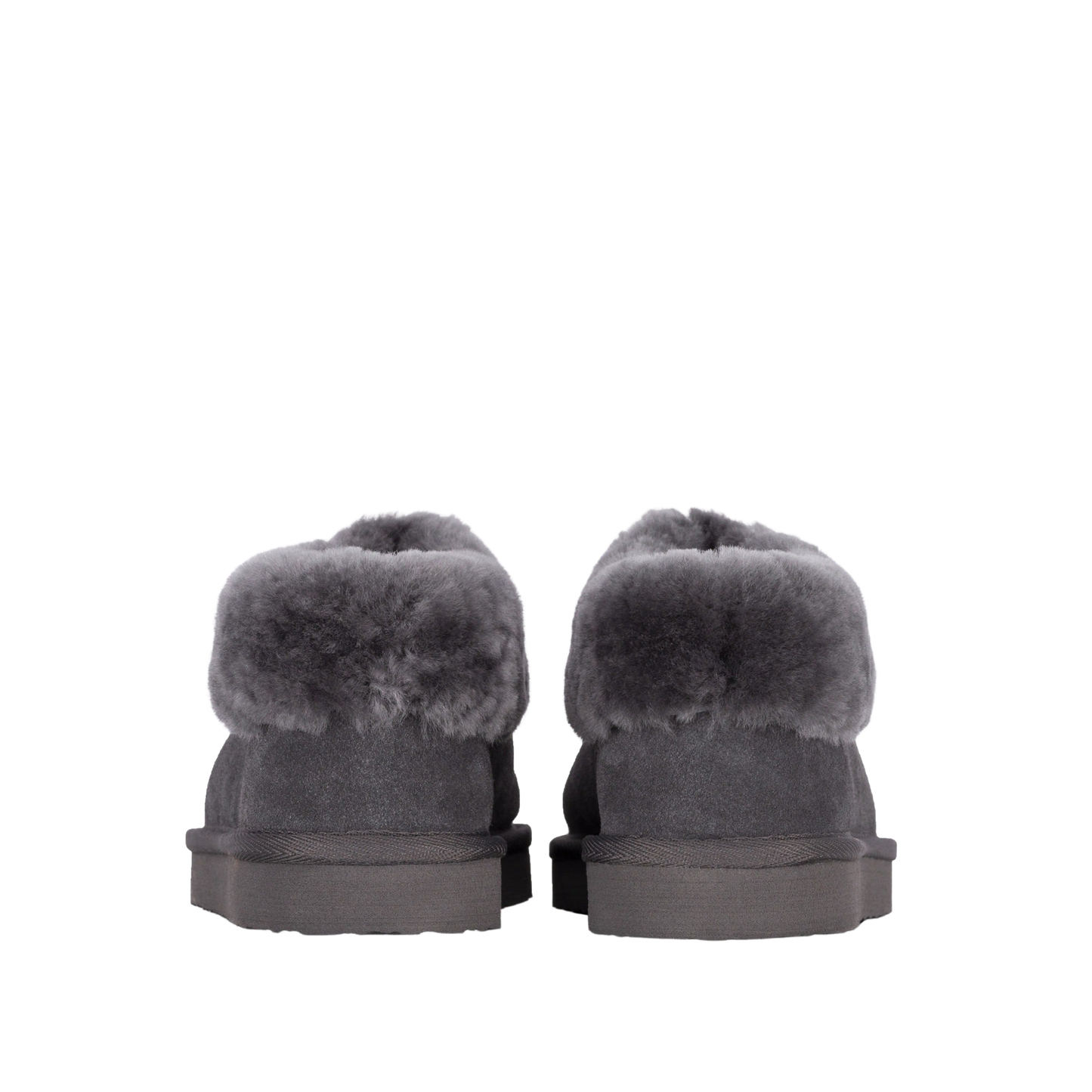 ANABELLA GREY SHEEPSKIN SLIPPER BOOTIE