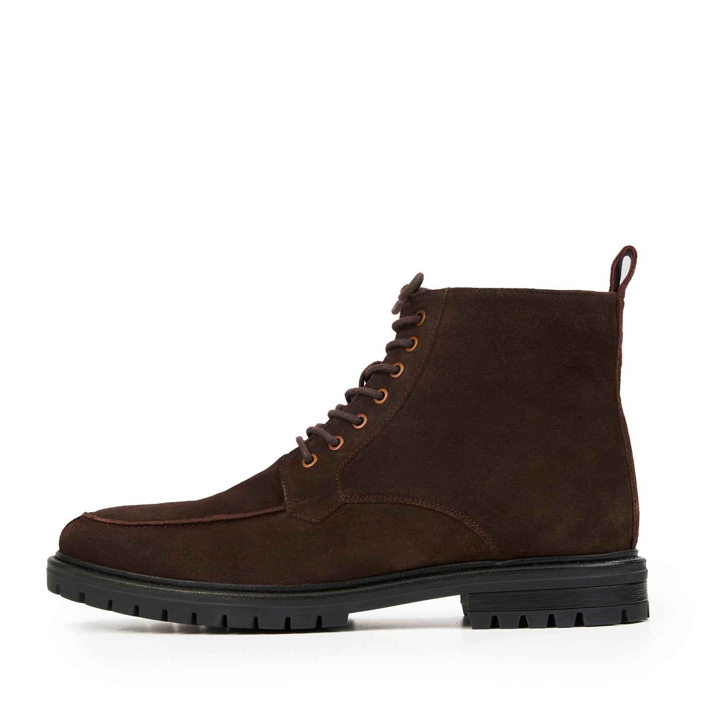 ESPER BROWN SUEDE LACE-UP BOOT