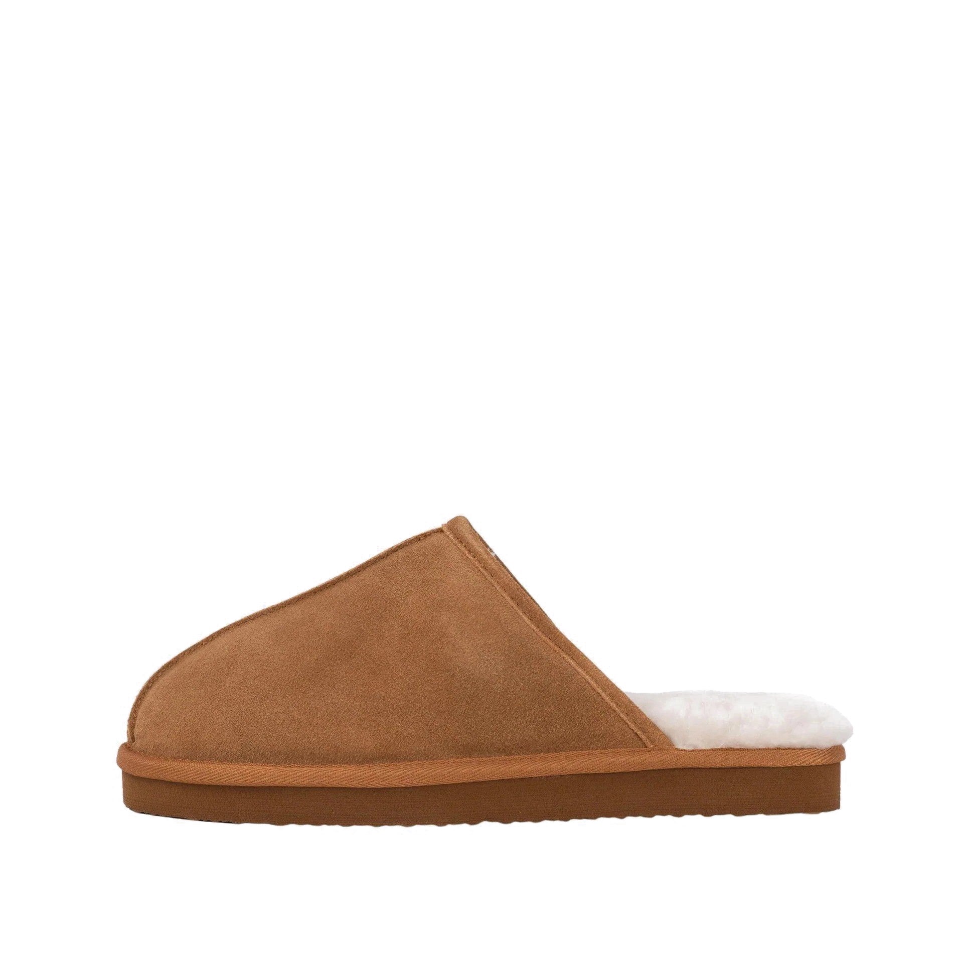 MAX TAN SHEEPSKIN MULE