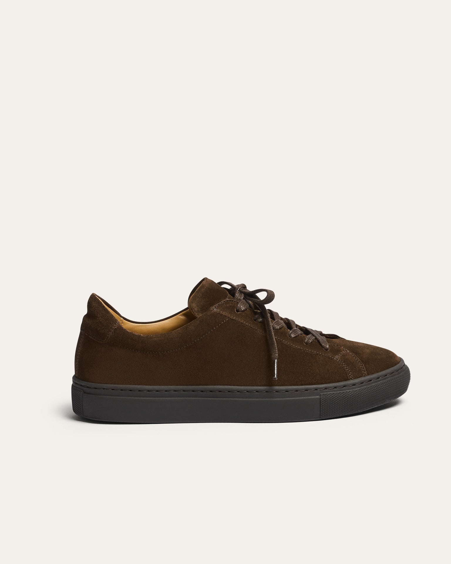 RHODES BROWN SUEDE TRAINER