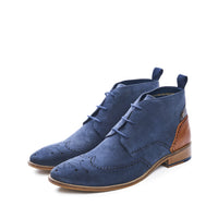 ALED NAVY SUEDE CHUKKA BOOT
