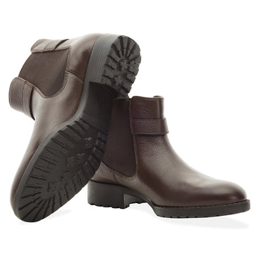 BETHANY BROWN BUCKLE CHELSEA BOOT